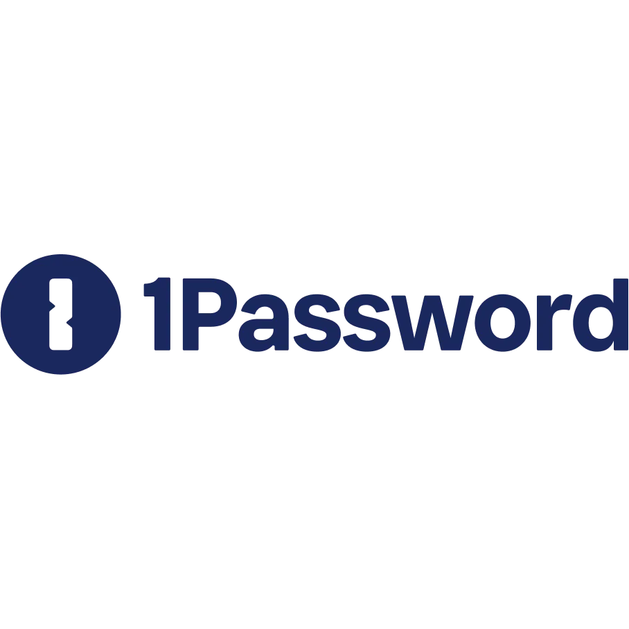 Biểu tượng 1Password màu xanh - ứng dụng quản lý mật khẩu hàng đầu