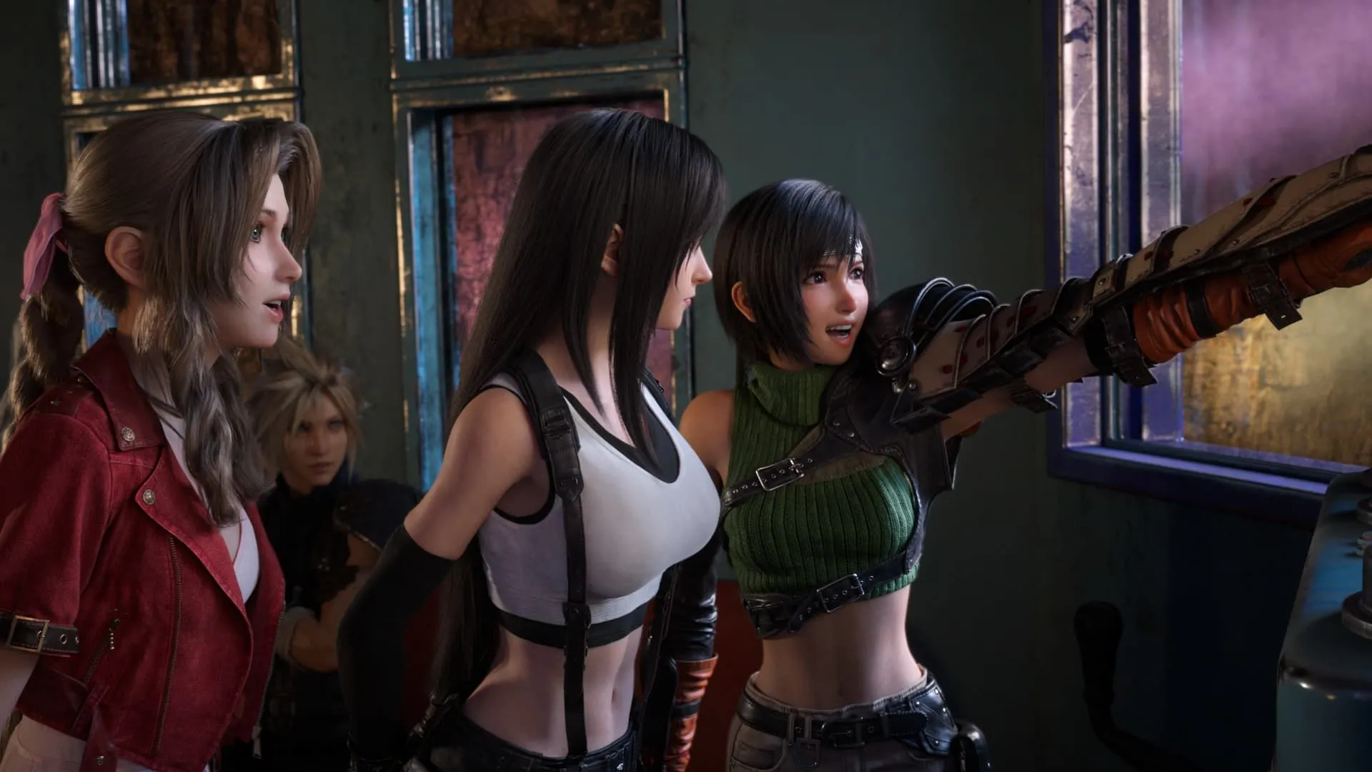 Các nhân vật từ Final Fantasy VII Rebirth, minh họa sự trở lại mạnh mẽ của thể loại JRPG với đồ họa và nội dung hiện đại.