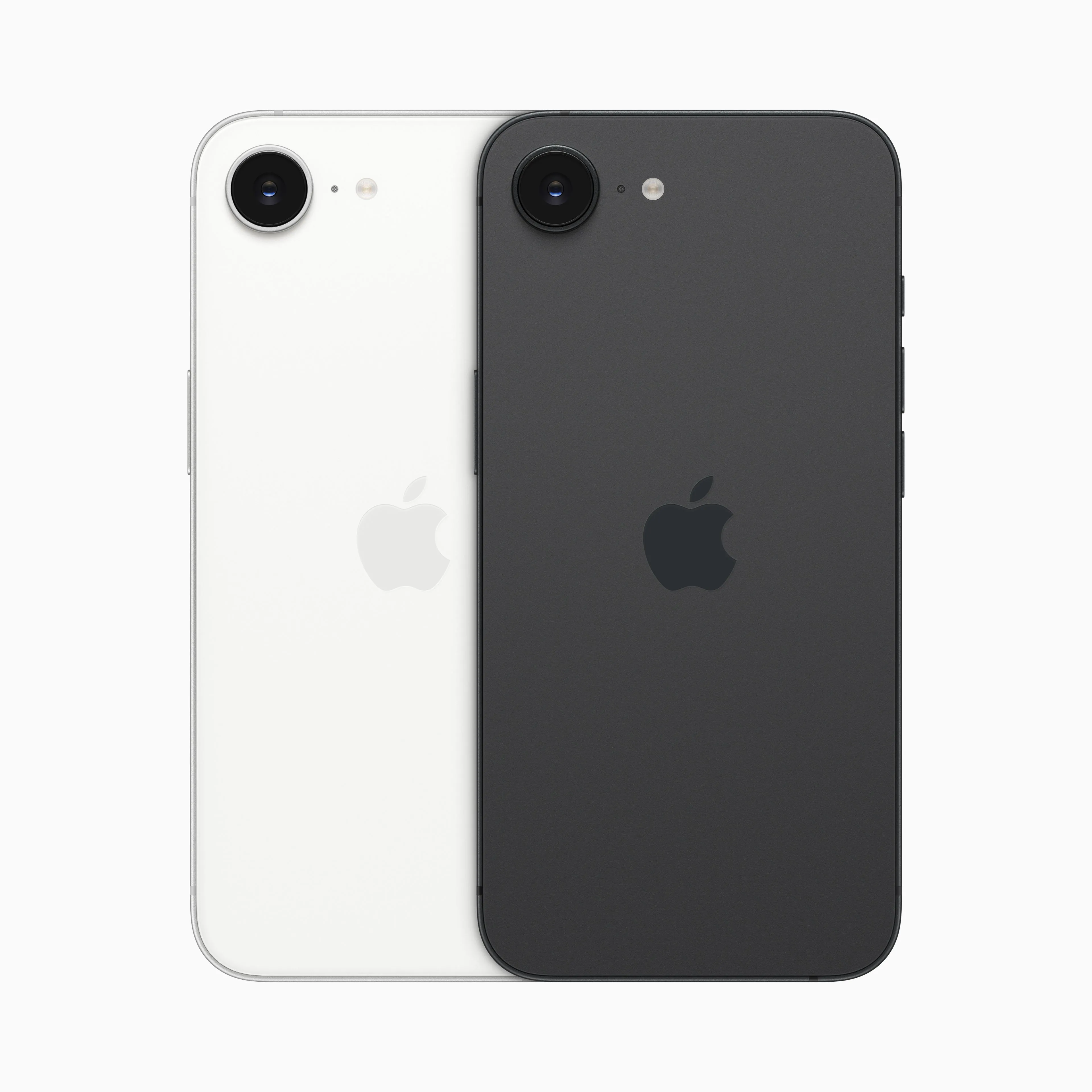 Các tùy chọn màu sắc và thiết kế tổng thể của iPhone 16e từ cả mặt trước và mặt sau, giúp người dùng hình dung rõ hơn về chiếc điện thoại tầm trung này.