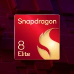 Chipset Snapdragon tượng trưng cho sức mạnh xử lý của Galaxy S25 Edge.