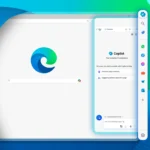 Cửa sổ Microsoft Edge với thanh bên được làm nổi bật.