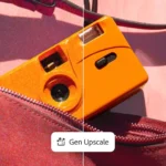 Giao diện công cụ Generative Upscale của Photoshop, cho phép nâng cấp độ phân giải ảnh lên đến 8 megapixel mà vẫn giữ nguyên chi tiết.