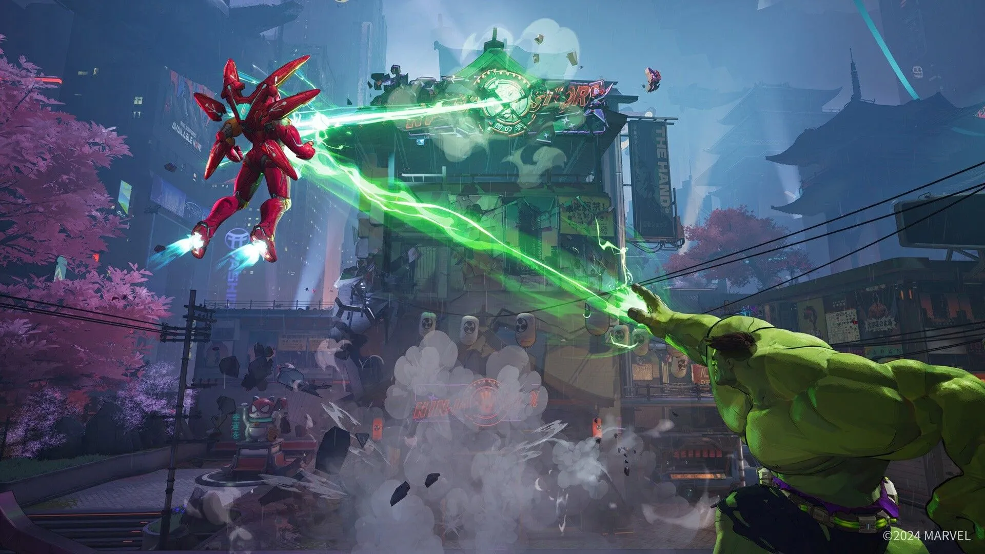 Giao diện game đối kháng Marvel Rivals, một tựa game trực tuyến cạnh tranh giúp tăng cường sự tập trung.