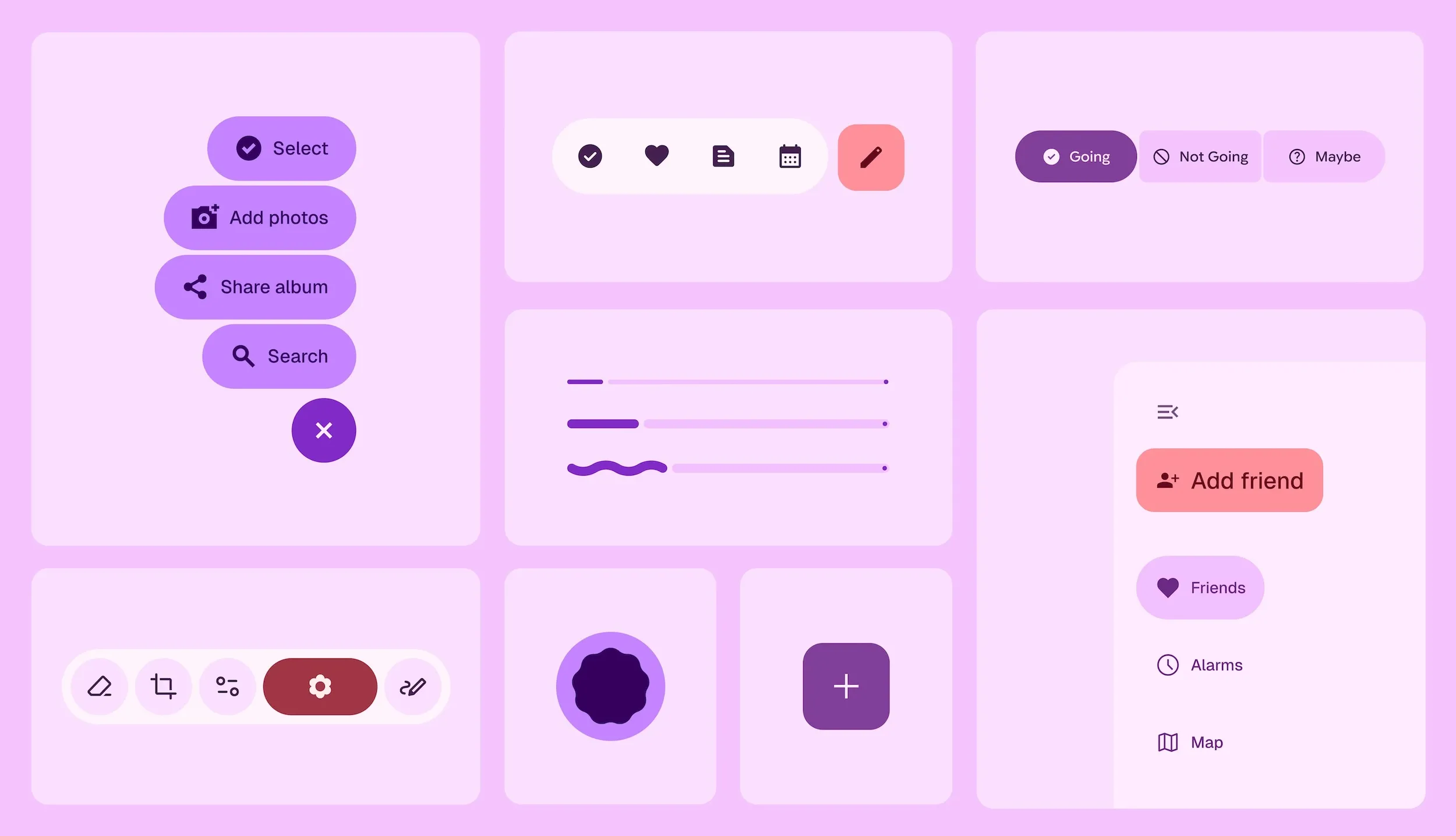 Giao diện Material 3 Expressive với các yếu tố UI mới trên Android 16