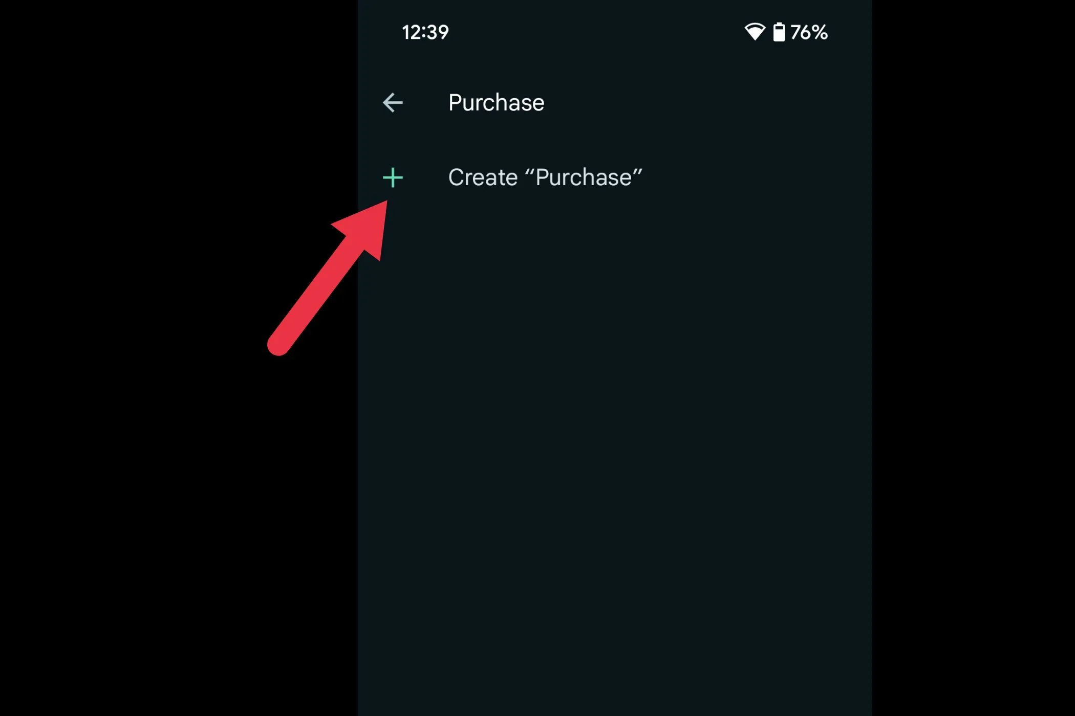 Giao diện tạo nhãn mới hoặc chọn nhãn hiện có cho ghi chú Google Keep