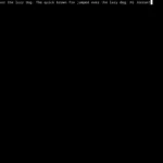 Giao diện trình soạn thảo Vim hoạt động trên terminal Linux.