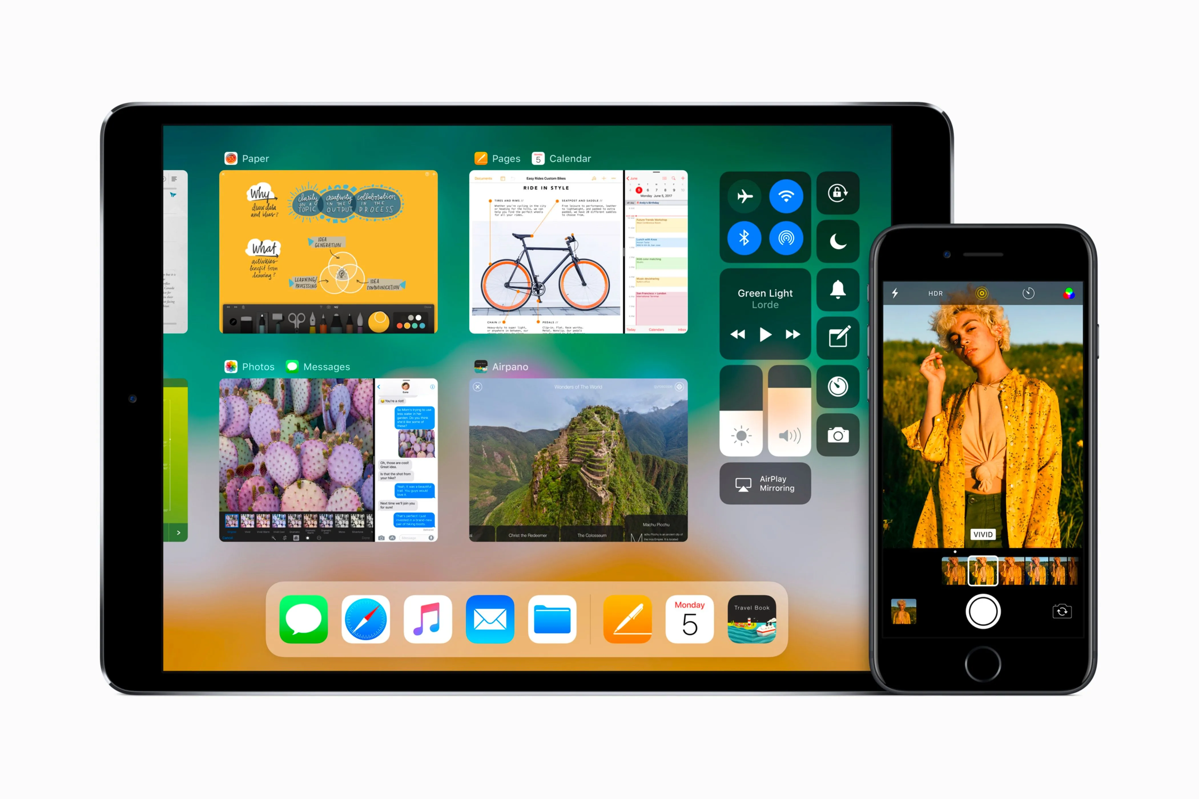 Hệ điều hành iOS 11 được trình diễn trên iPad và iPhone