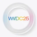 Hình ảnh logo WWDC 2025 của Apple, đại diện cho sự kiện phát triển phần mềm hàng năm