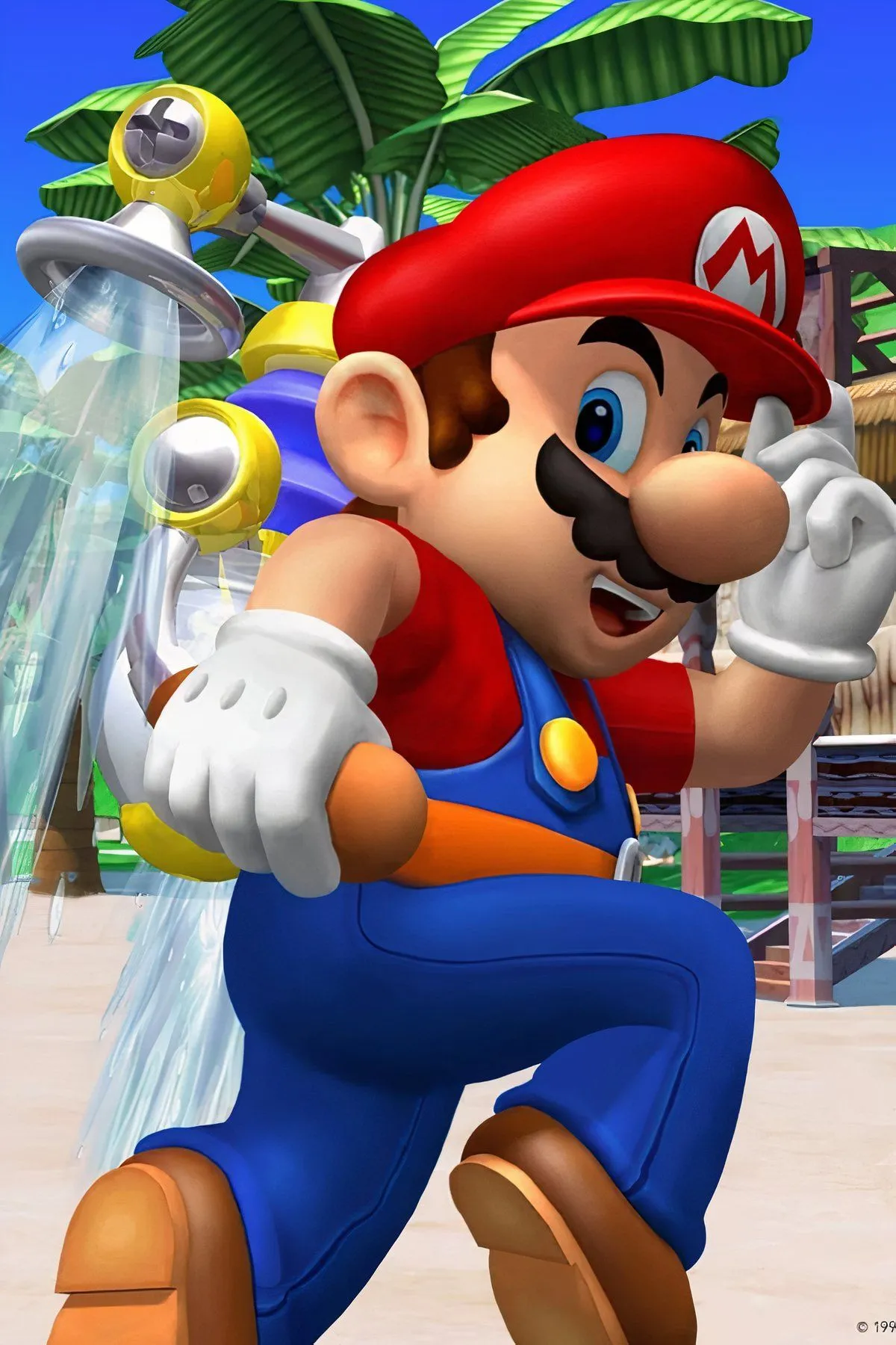 Kết thúc bí mật của Super Mario Sunshine, một tấm bưu thiếp đơn giản