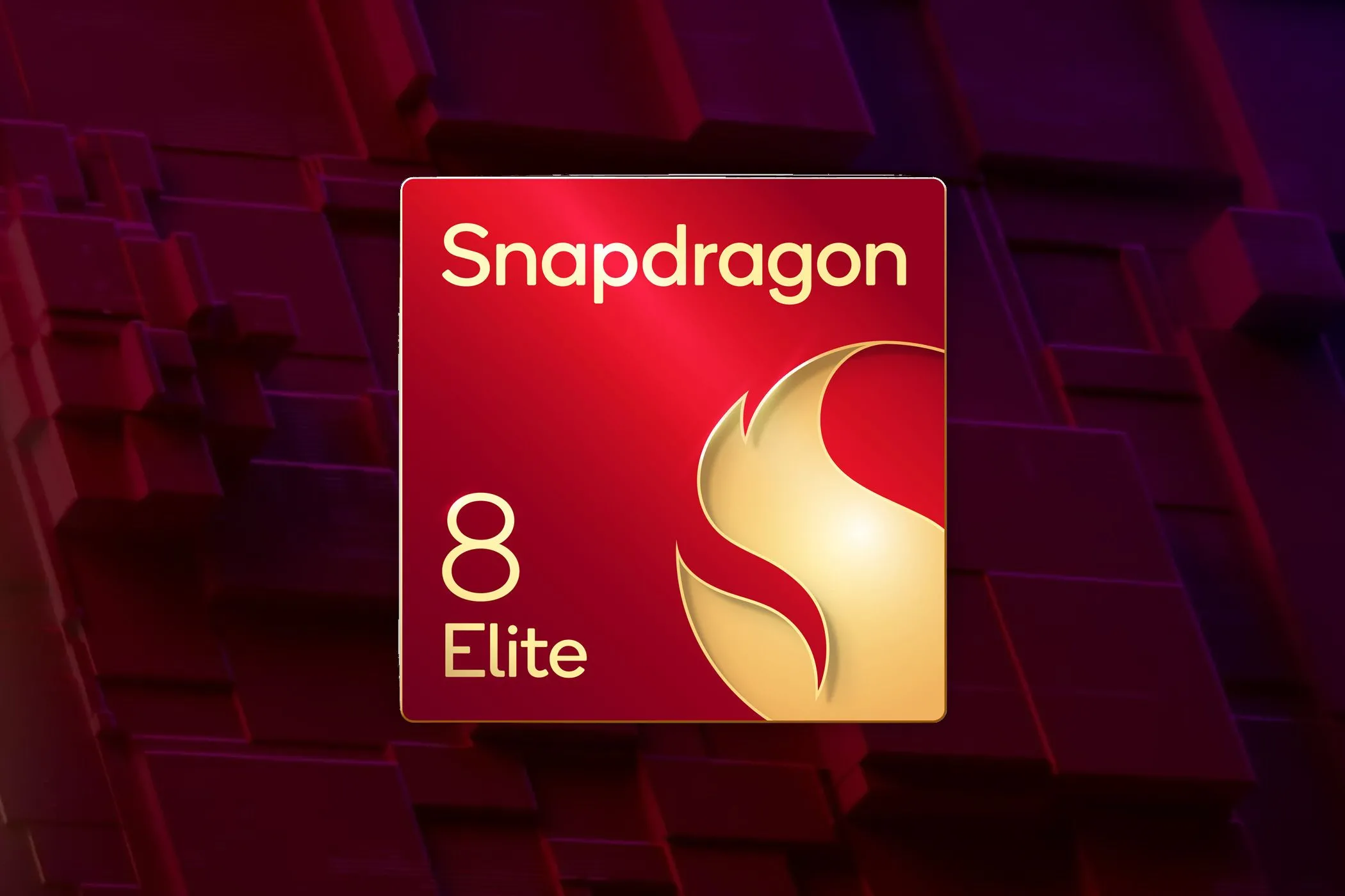 Logo chipset Snapdragon 8 Elite, biểu tượng hiệu năng mới trên Galaxy S25.