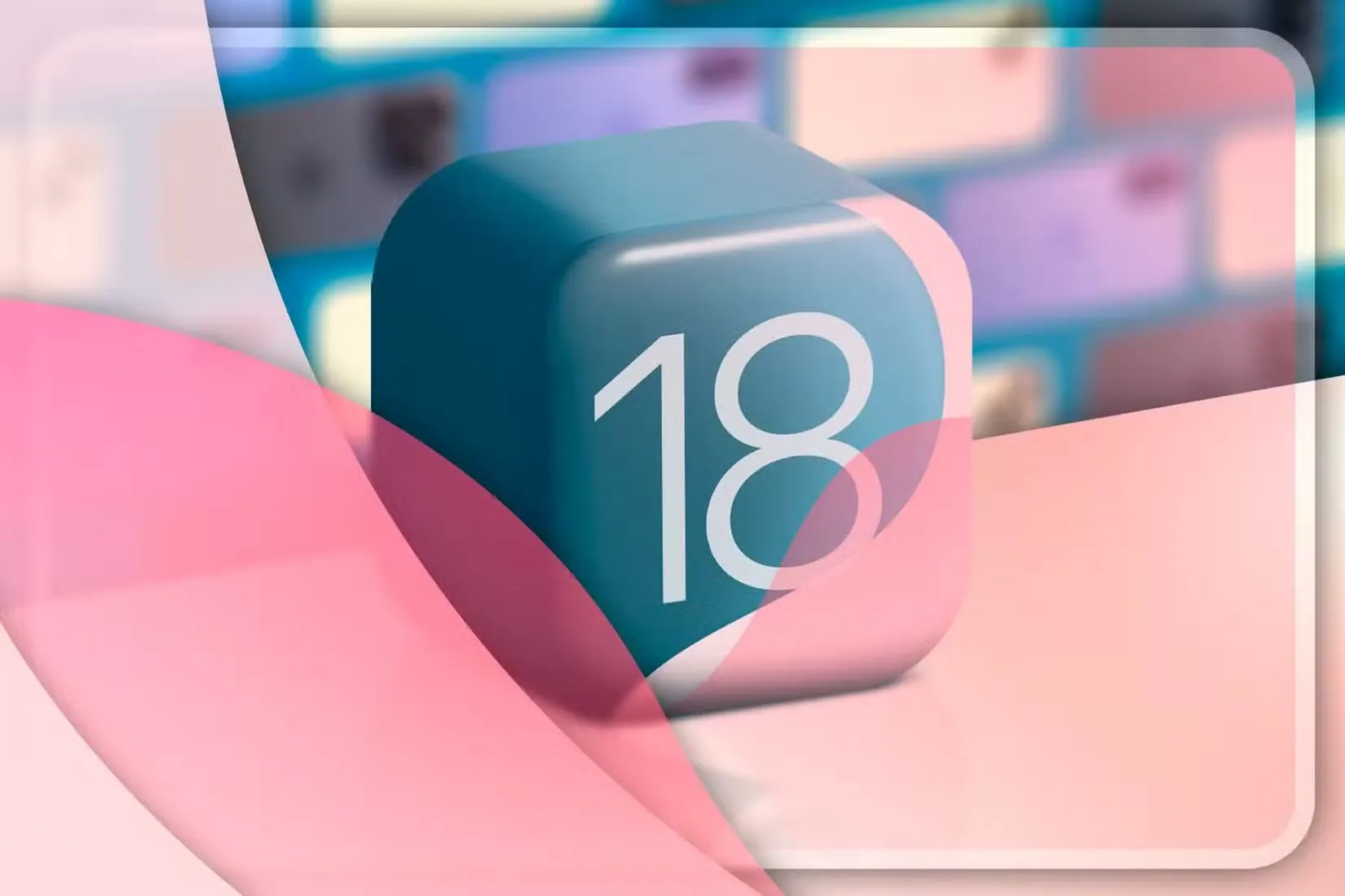 Logo iOS 18, hệ điều hành mới nhất của Apple.