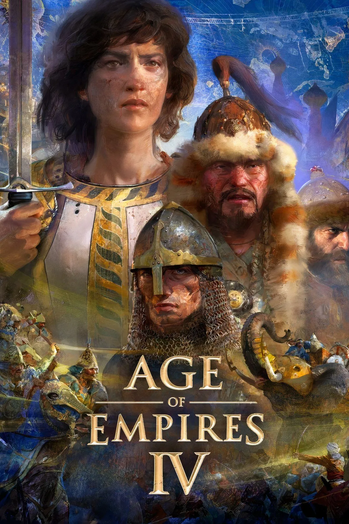 Minh họa Age of Empires 4 hỗ trợ chơi trên PC và Xbox, phù hợp với chuột bàn phím