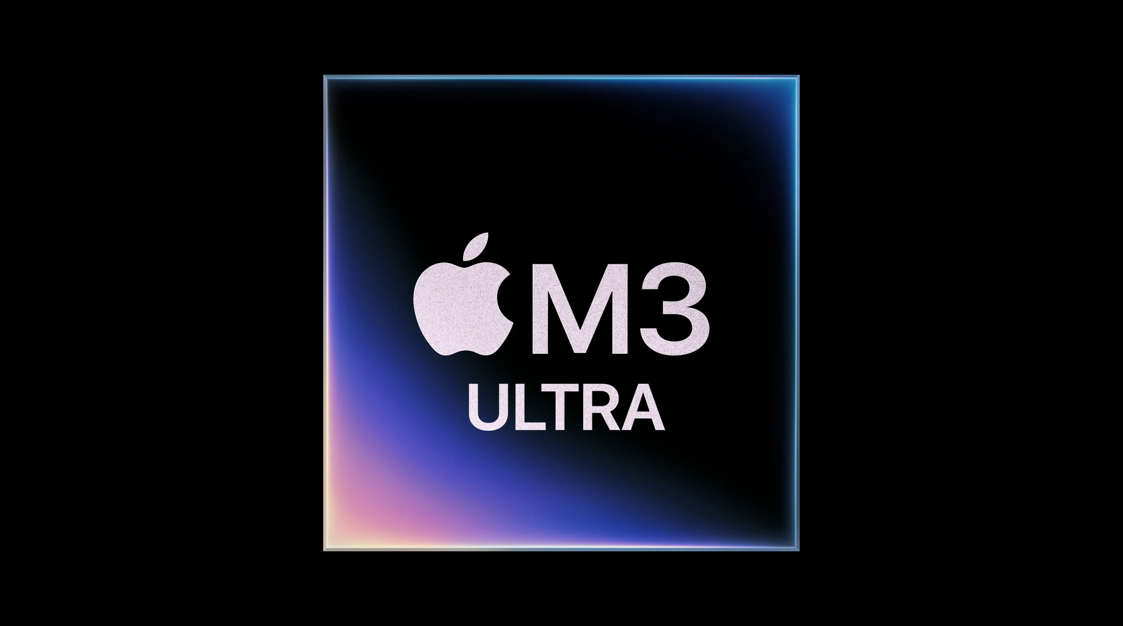 Minh họa chipset Apple M3 Ultra với kiến trúc mạnh mẽ, tập trung vào hiệu năng đồ họa