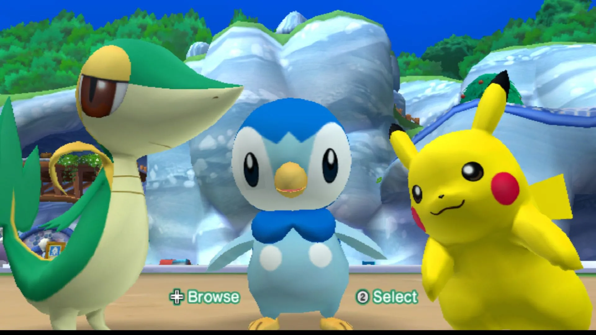 Một vài Pokémon có thể chơi trong PokéPark 2: Wonders Beyond