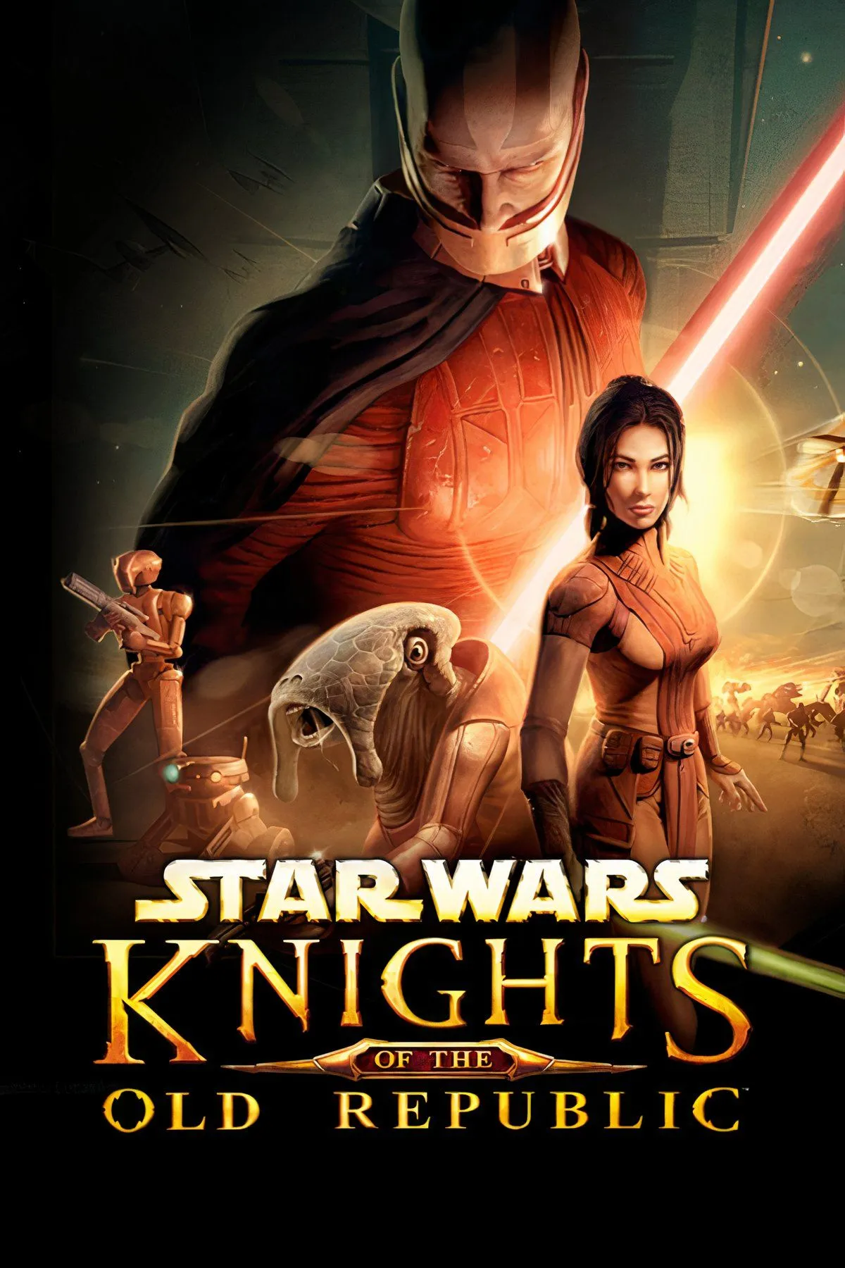 Nhân vật game Star Wars Knights of the Old Republic đối mặt nguy hiểm