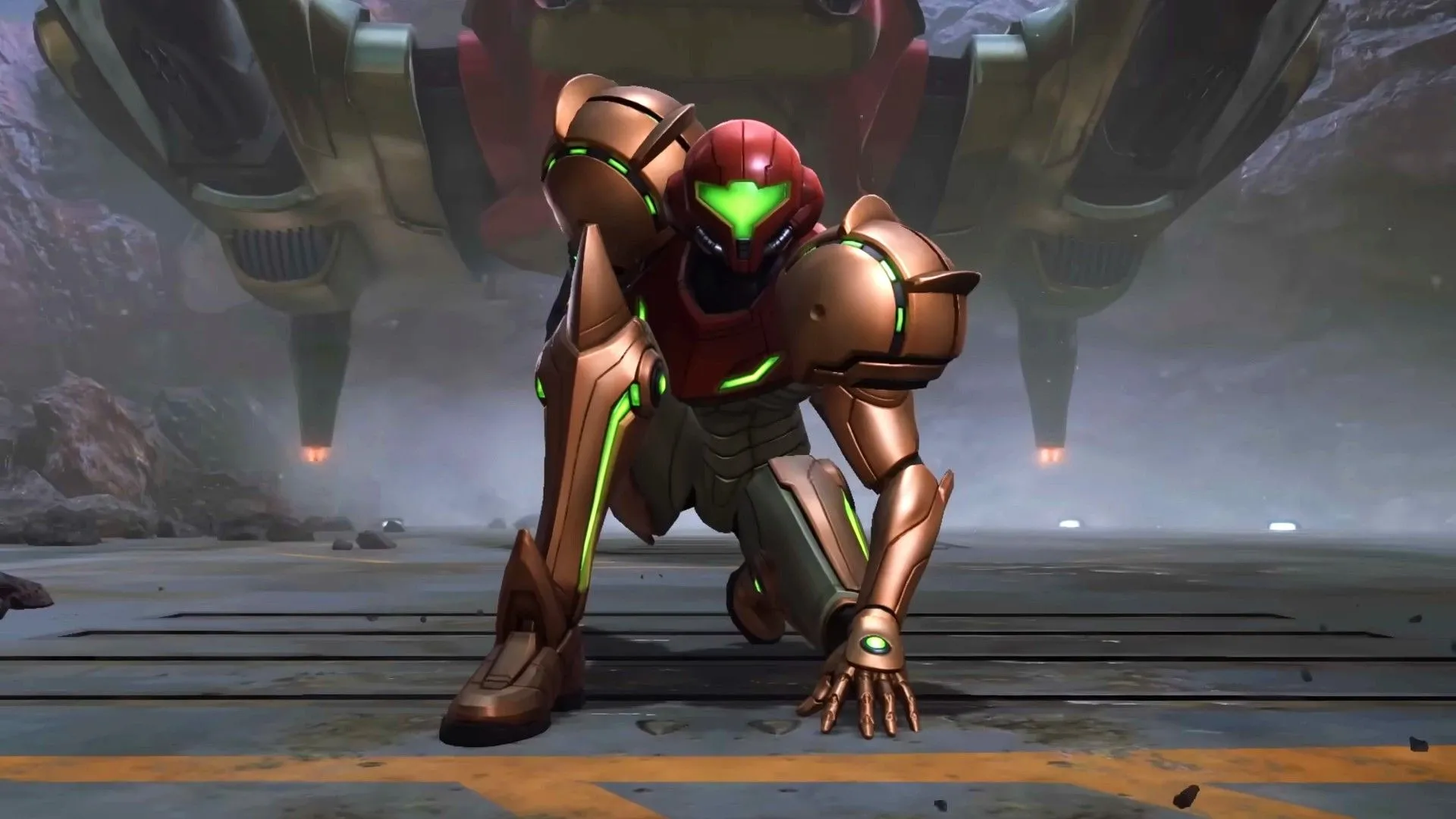 Nữ anh hùng Samus Aran trong tựa game Metroid Prime 4 Beyond