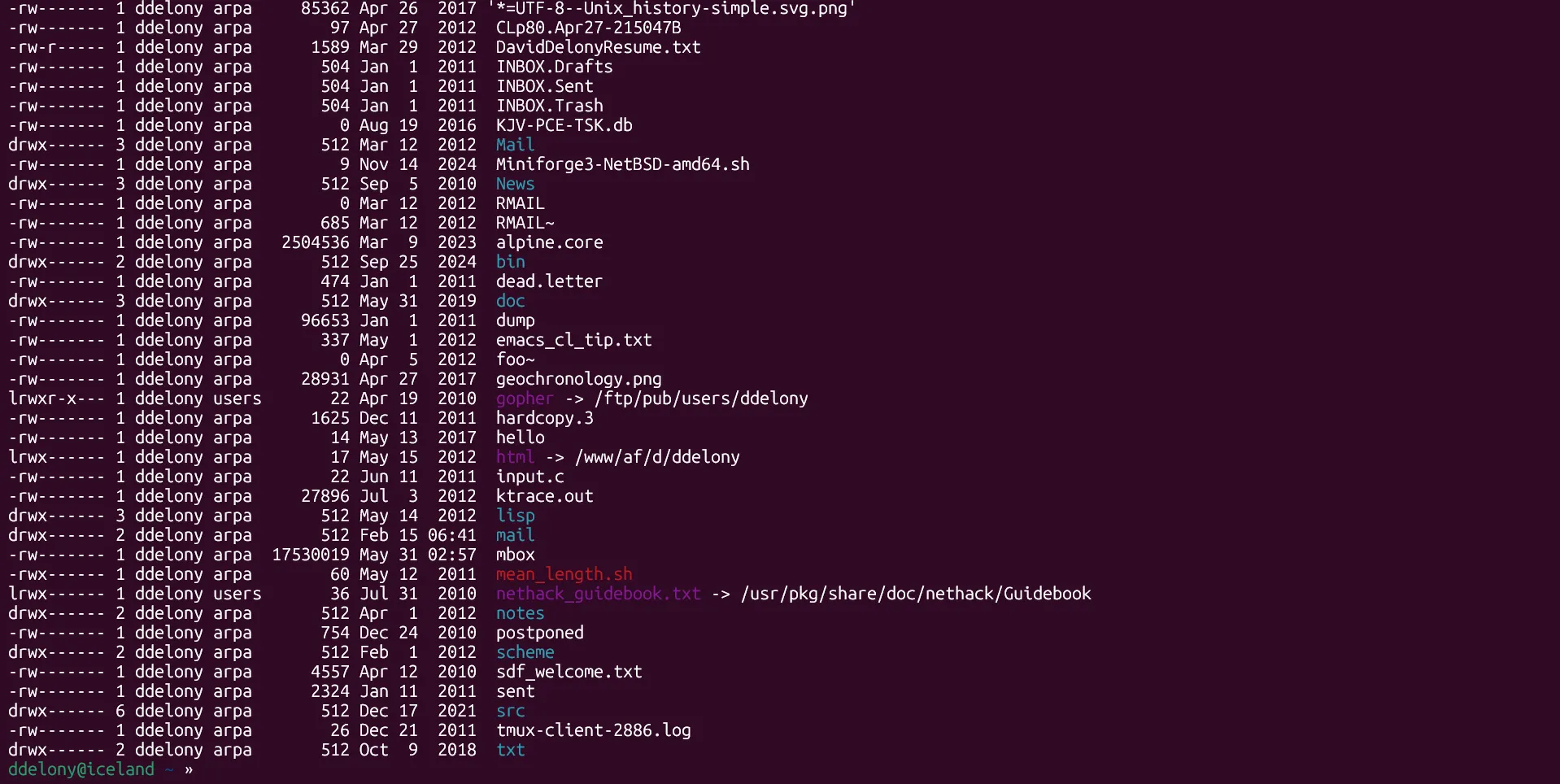 Phiên làm việc từ xa qua Mosh trên terminal Linux.