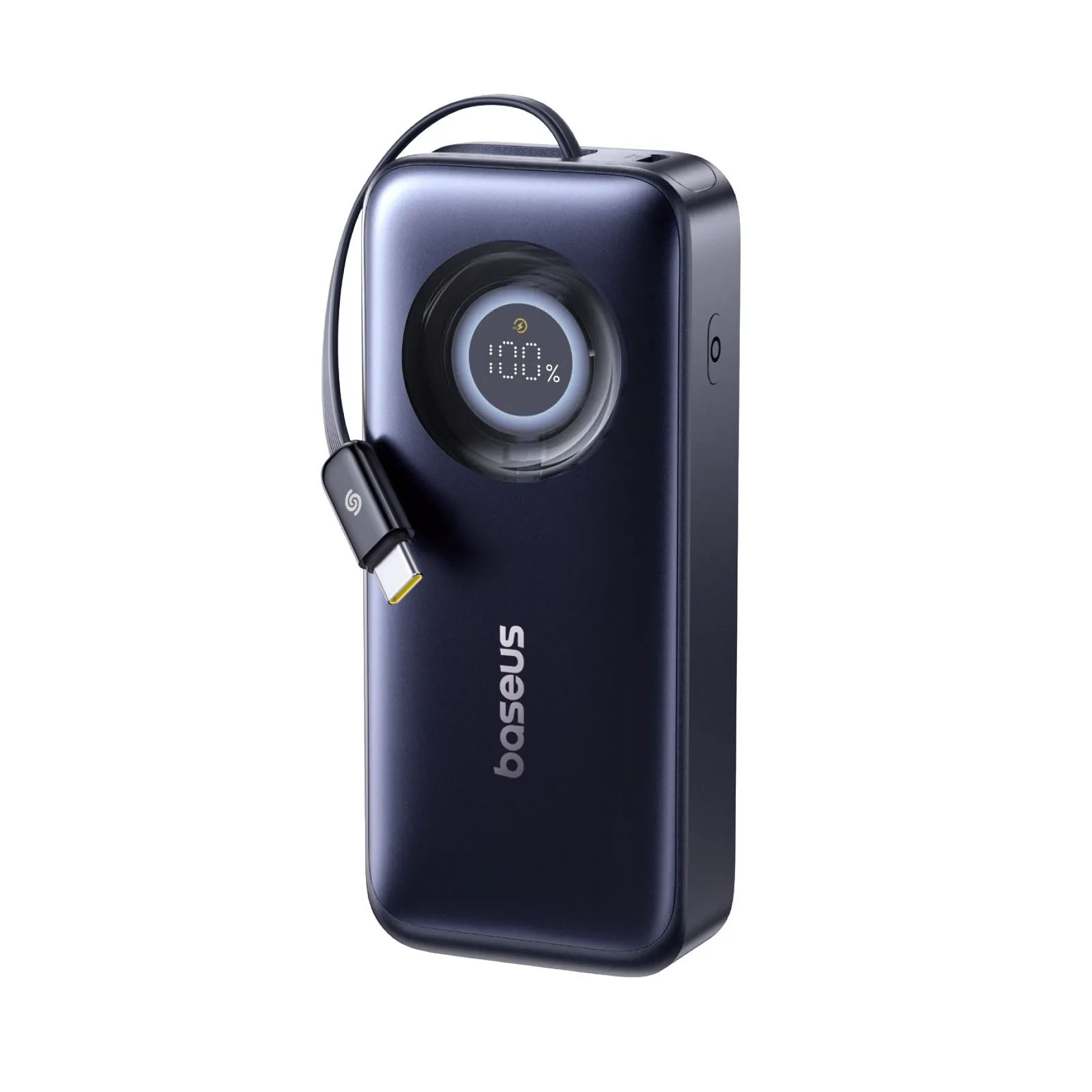 Sạc dự phòng Baseus Enercore CR11 dung lượng 20.000mAh và công suất 67W, tích hợp cáp USB-C rút gọn tiện lợi, lý tưởng cho người dùng di động.