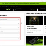 Tải driver card đồ họa NVIDIA trên trang chủ