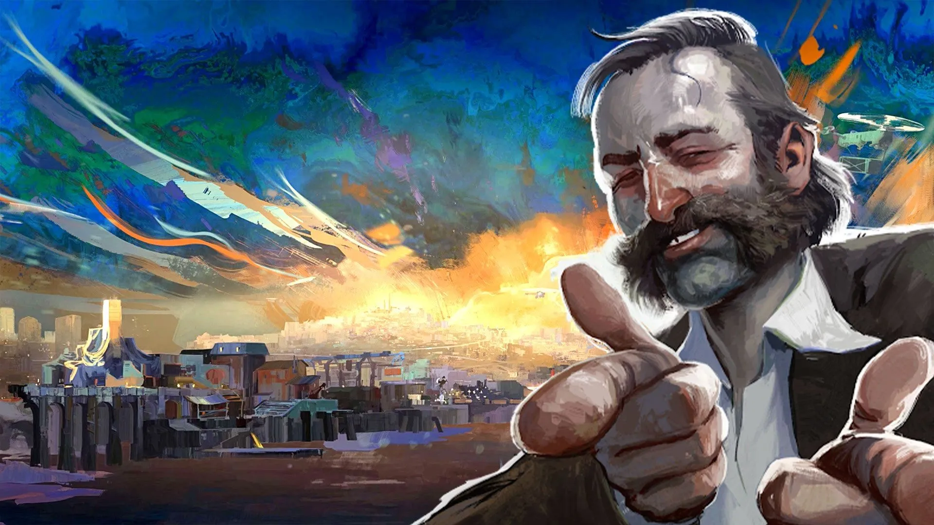 Thám tử Harry Du Bois trong Disco Elysium, khám phá những lựa chọn triết học và tâm lý sâu sắc.