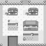 Thị trấn Pallet trong game Pokémon phiên bản Game Boy, biểu tượng khởi đầu cho hành trình JRPG.