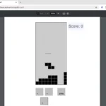 Trải nghiệm game Tetris chạy mượt mà ngay trên tệp PDF trong trình duyệt