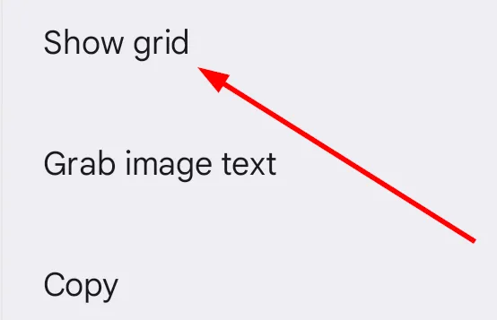 Tùy chọn thay đổi kiểu lưới nền cho canvas vẽ trong Google Keep.
