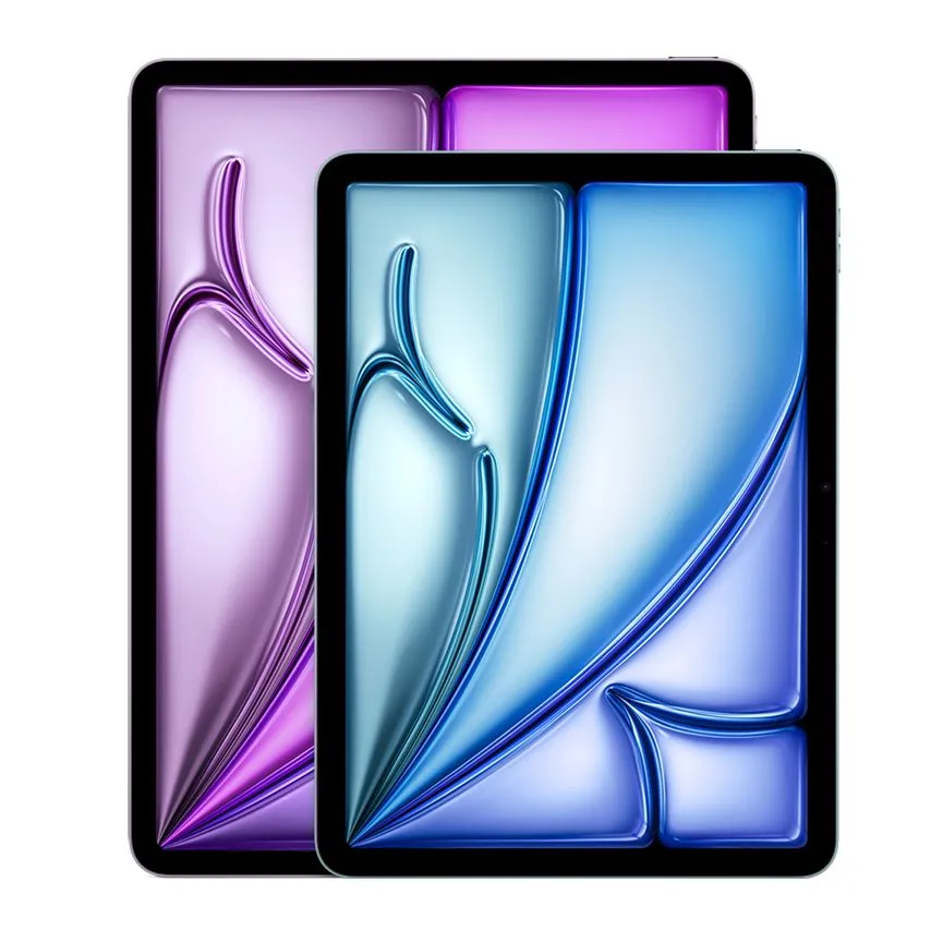 Ảnh minh họa iPad Air M3 với màn hình hiển thị sống động