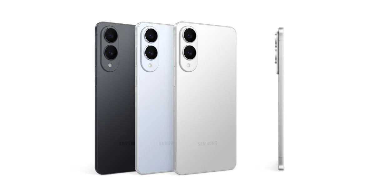 Ba phiên bản màu sắc của Galaxy S25 Edge, làm nổi bật sự đa dạng và thiết kế hiện đại của dòng điện thoại Samsung siêu mỏng.