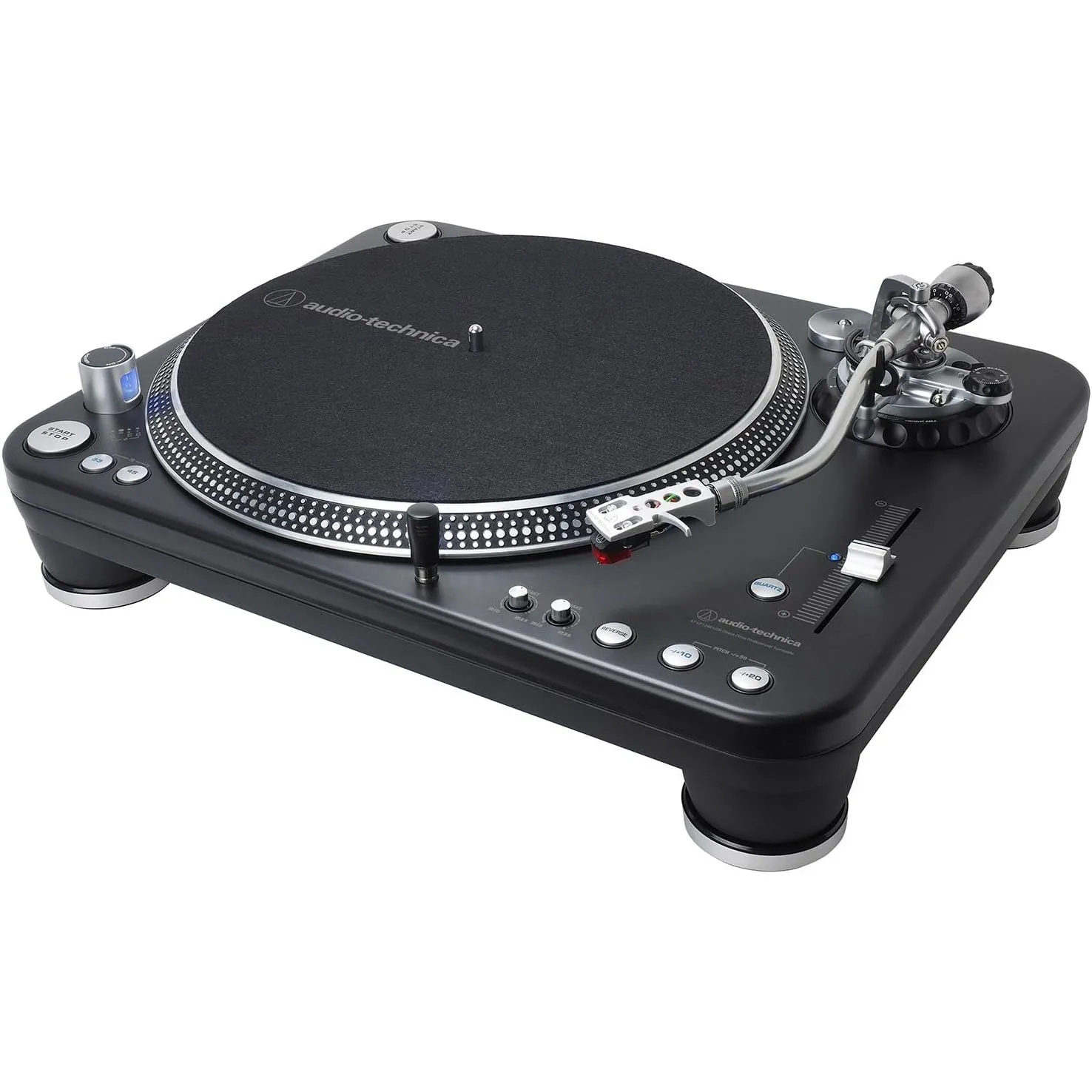 Bàn xoay đĩa Audio Technica ATLP1240USBXP với tính năng USB tích hợp, cho phép số hóa và kết nối dễ dàng.