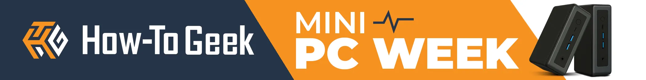 Banner tuần lễ Mini PC của How-to Geek