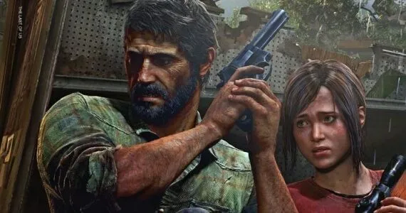 Bìa game The Last of Us Part I, một tựa game hành động phiêu lưu có cốt truyện xuất sắc và góc nhìn camera tương đồng God of War.