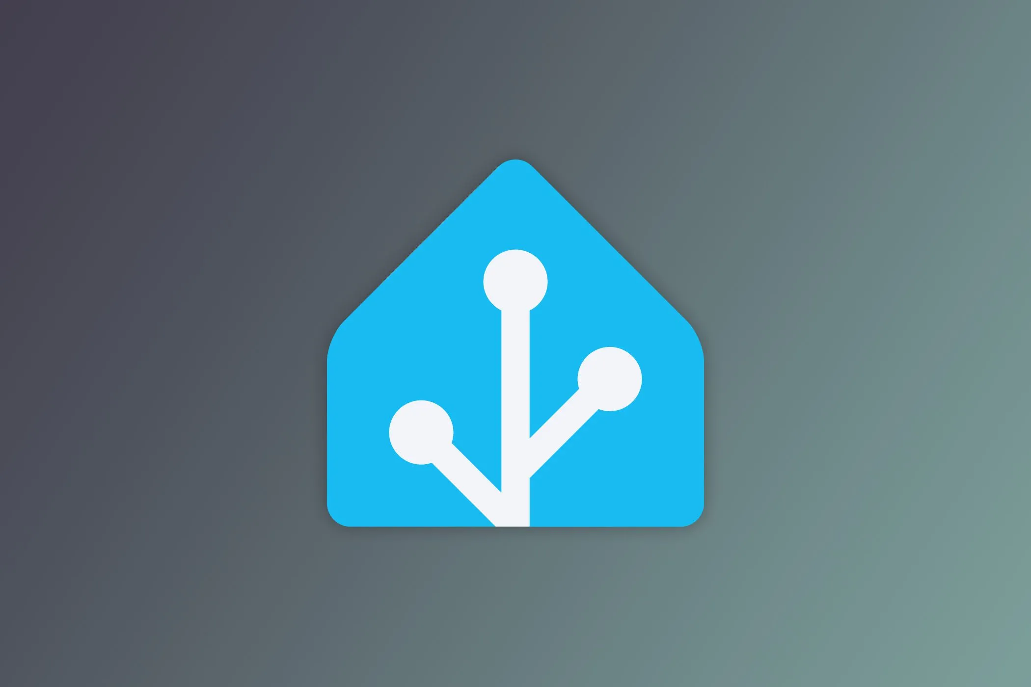 Biểu tượng Home Assistant trên màn hình điện thoại