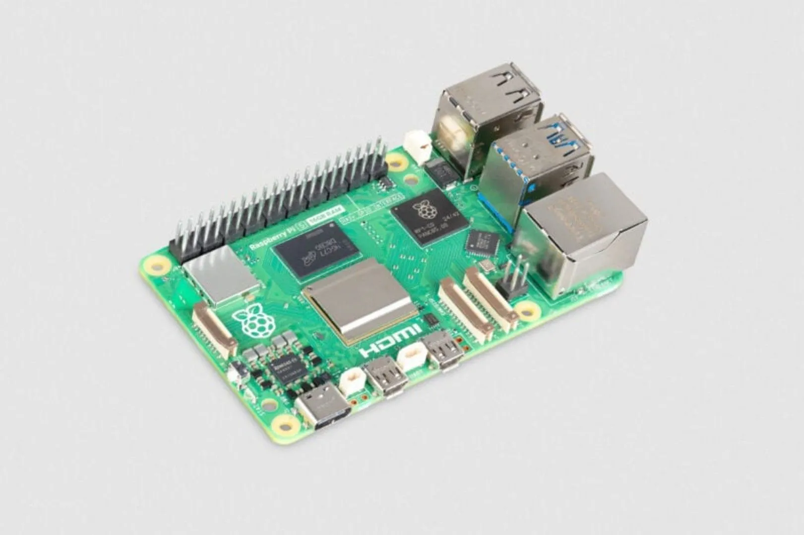Bo mạch đơn Raspberry Pi 5 B 16GB, một thiết bị lý tưởng để chạy máy chủ Home Assistant cục bộ