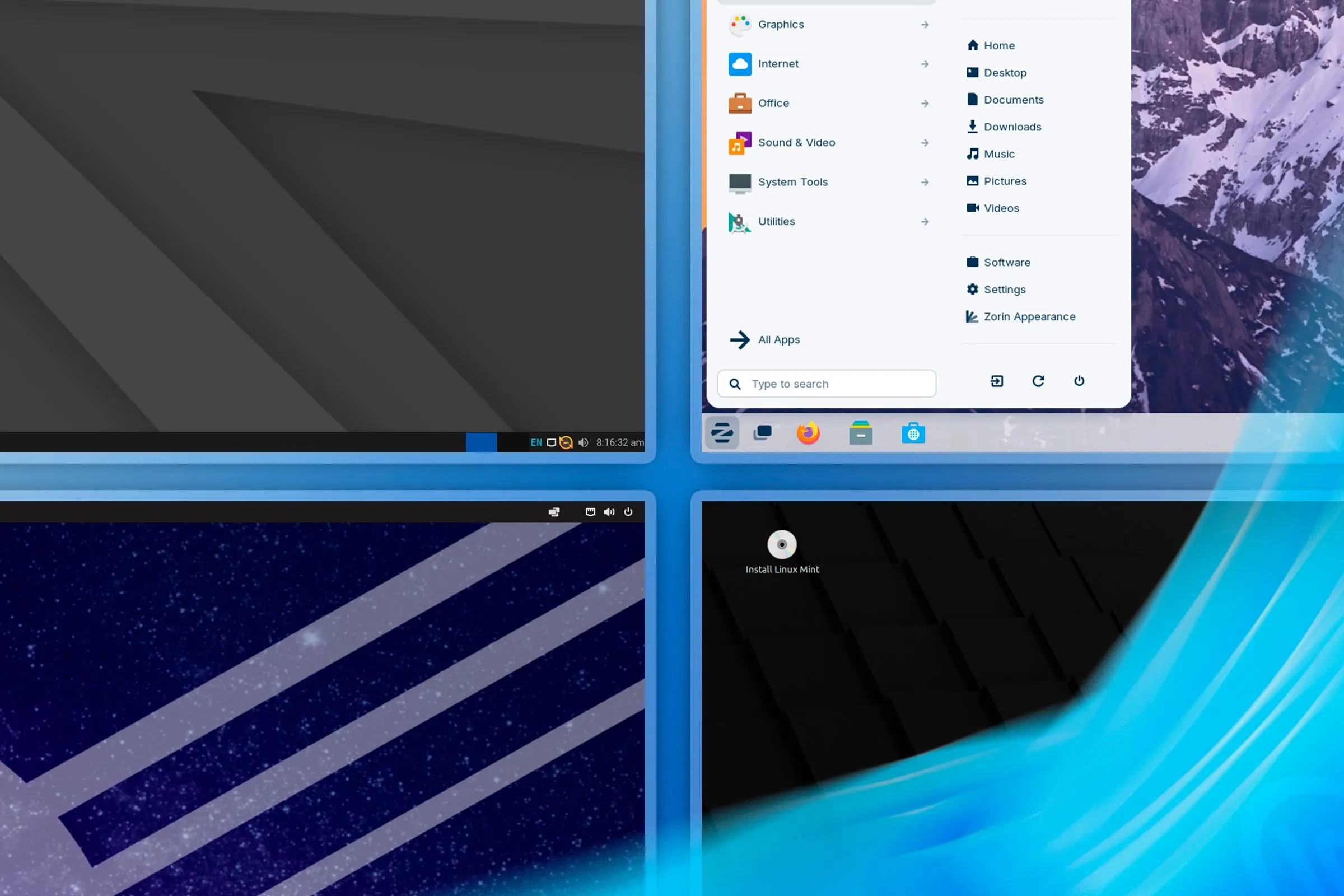 Các bản phân phối Linux có giao diện tương tự Windows