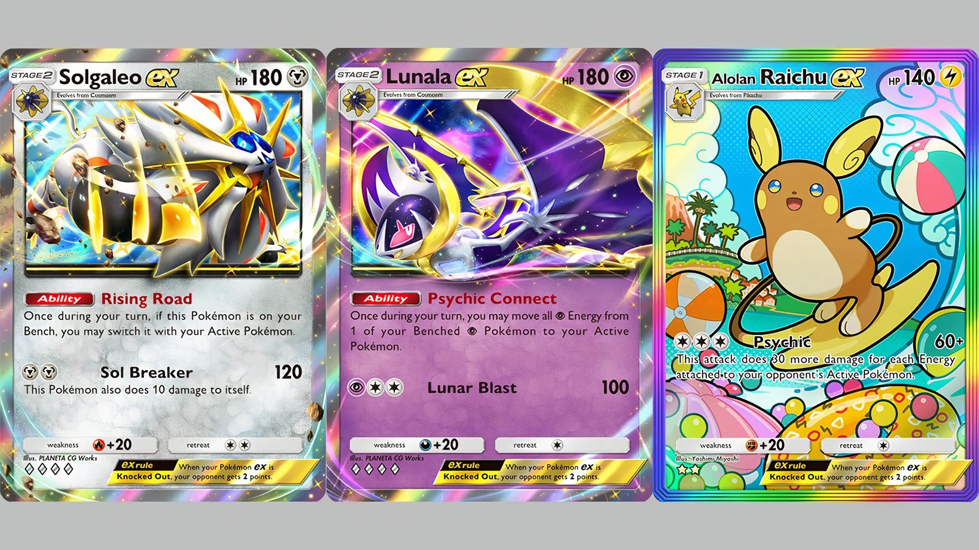 Các thẻ bài mới trong bản mở rộng Pokémon TCG Pocket Celestial Guardians, với Alolan Marowak và Lillie