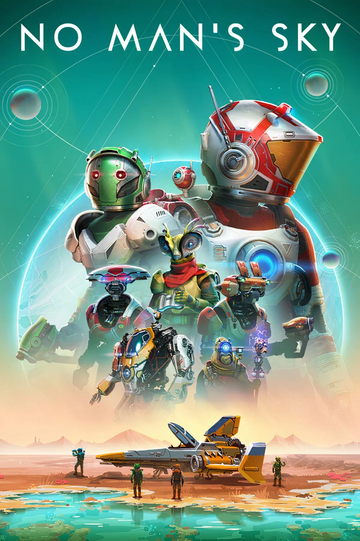 Căn cứ khổng lồ của người chơi trong No Man's Sky trên một hành tinh xa lạ