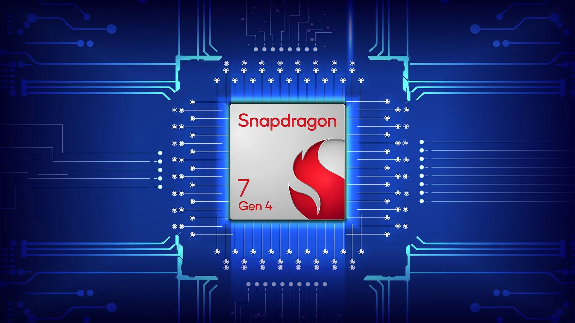 Chip xử lý Qualcomm Snapdragon 7 Gen 4 mới, mang lại hiệu năng mạnh mẽ cho các smartphone tầm trung.