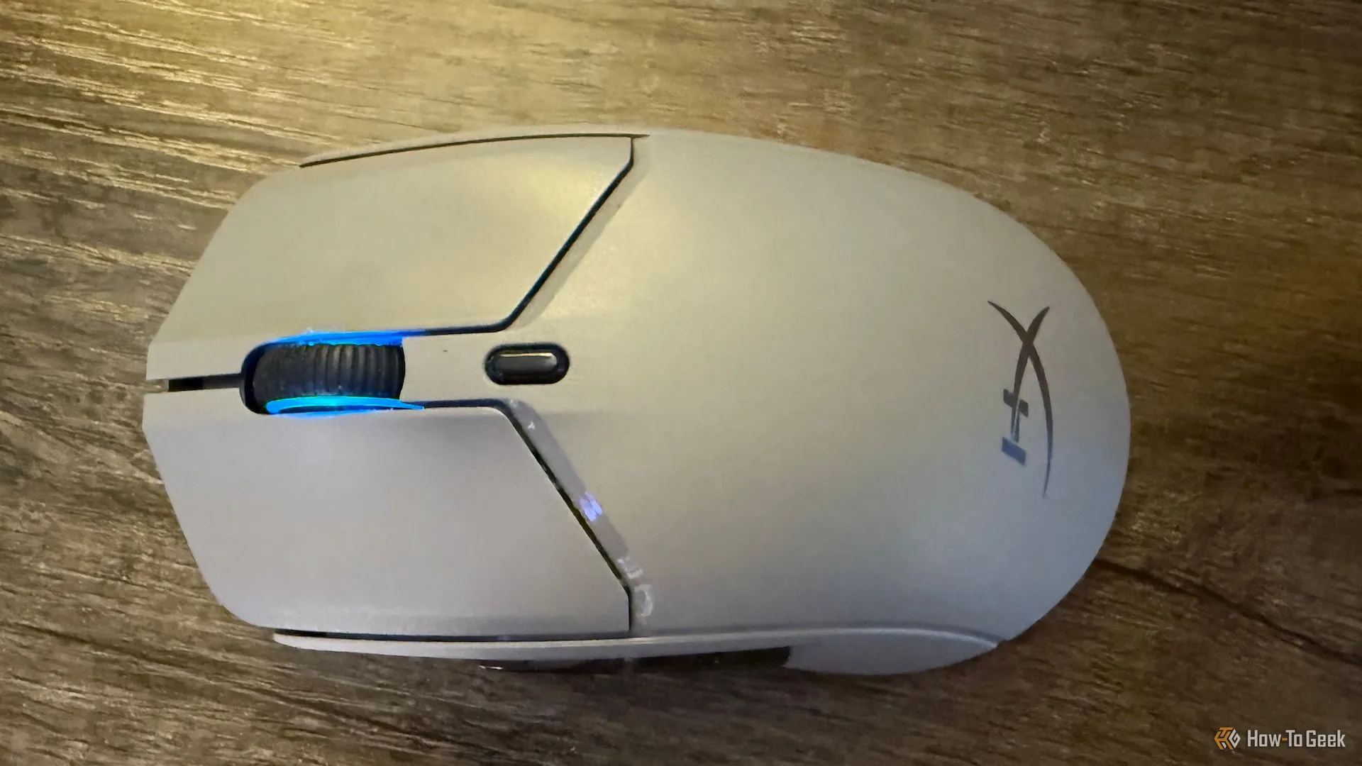 Chuột HyperX Pulsefire Haste 2 Pro nhìn từ trên xuống
