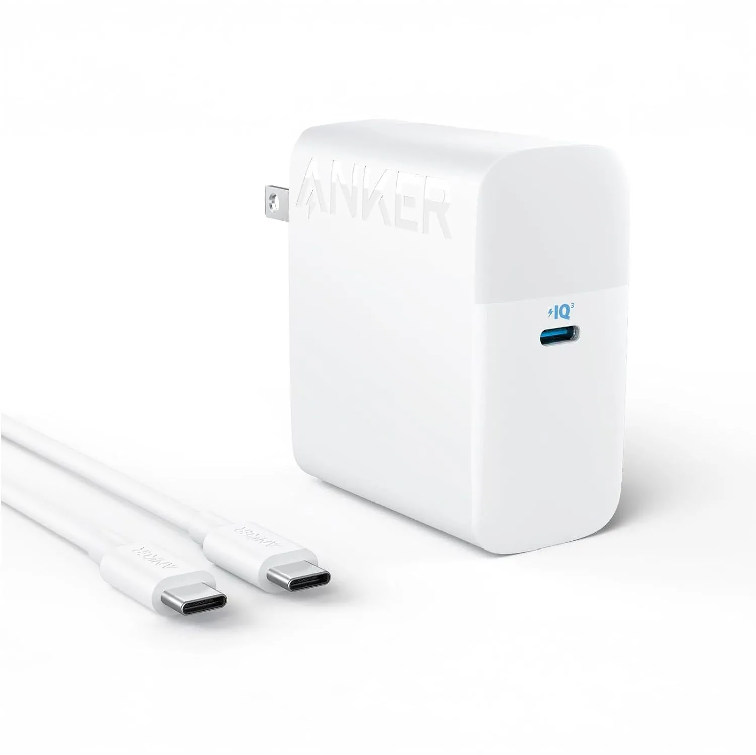 Củ sạc Anker 317 100W nhỏ gọn màu đen với cổng USB-C