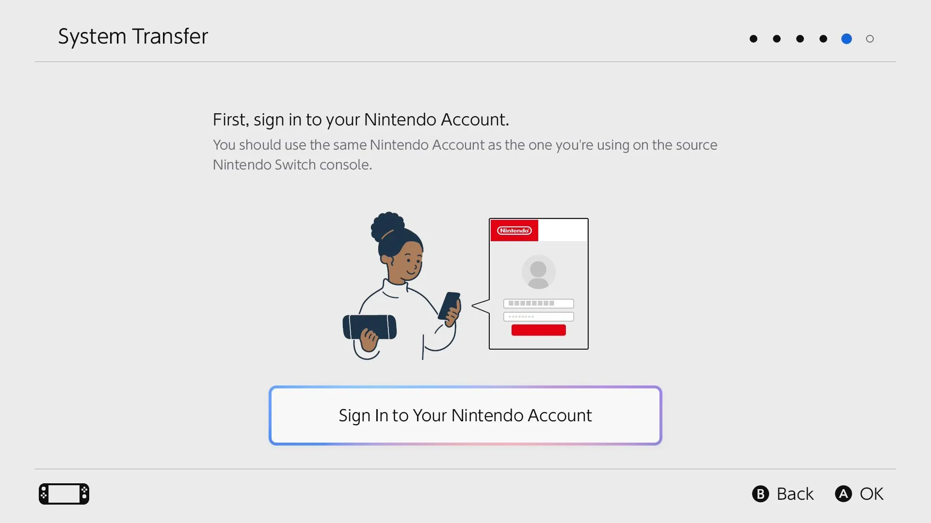Đăng nhập tài khoản Nintendo trên Switch 2