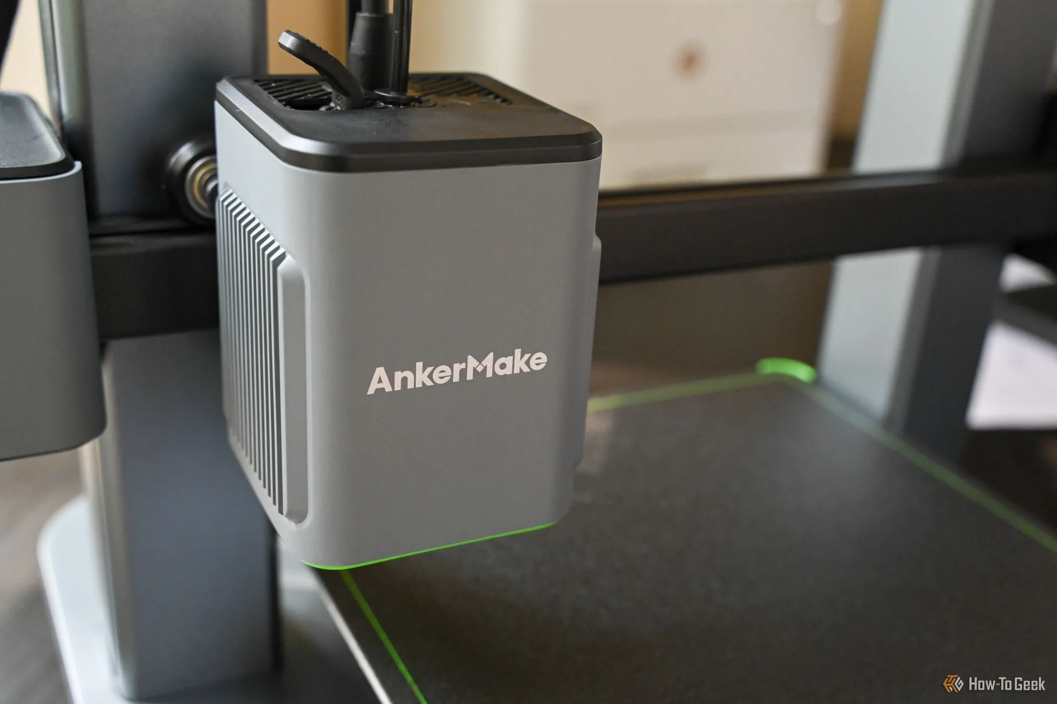 Đầu in của máy in 3D AnkerMake M5C, sản phẩm Anker đã ngừng hỗ trợ