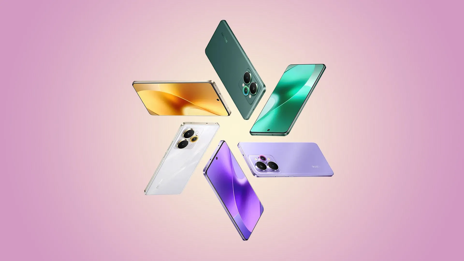 Điện thoại Realme 15 hiển thị màn hình chính