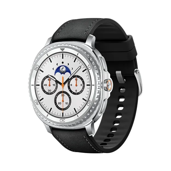 Đồng hồ Samsung Galaxy Watch 8 Classic màu đen với vòng bezel xoay đặc trưng và thiết kế mạnh mẽ