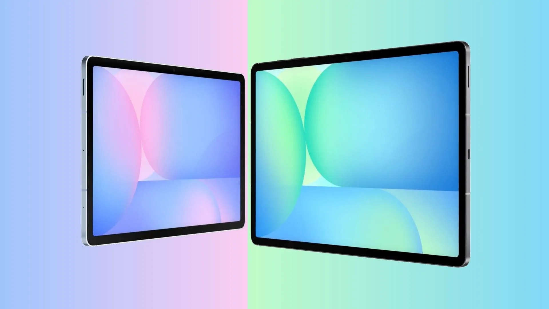 Dòng sản phẩm Samsung Galaxy Tab S10 FE và S10 FE+ với các màu sắc khác nhau
