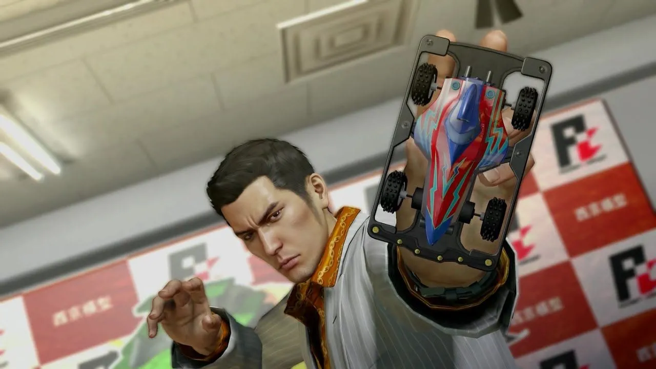 Đua xe Pocket Circuit tốc độ cao trong Yakuza 0