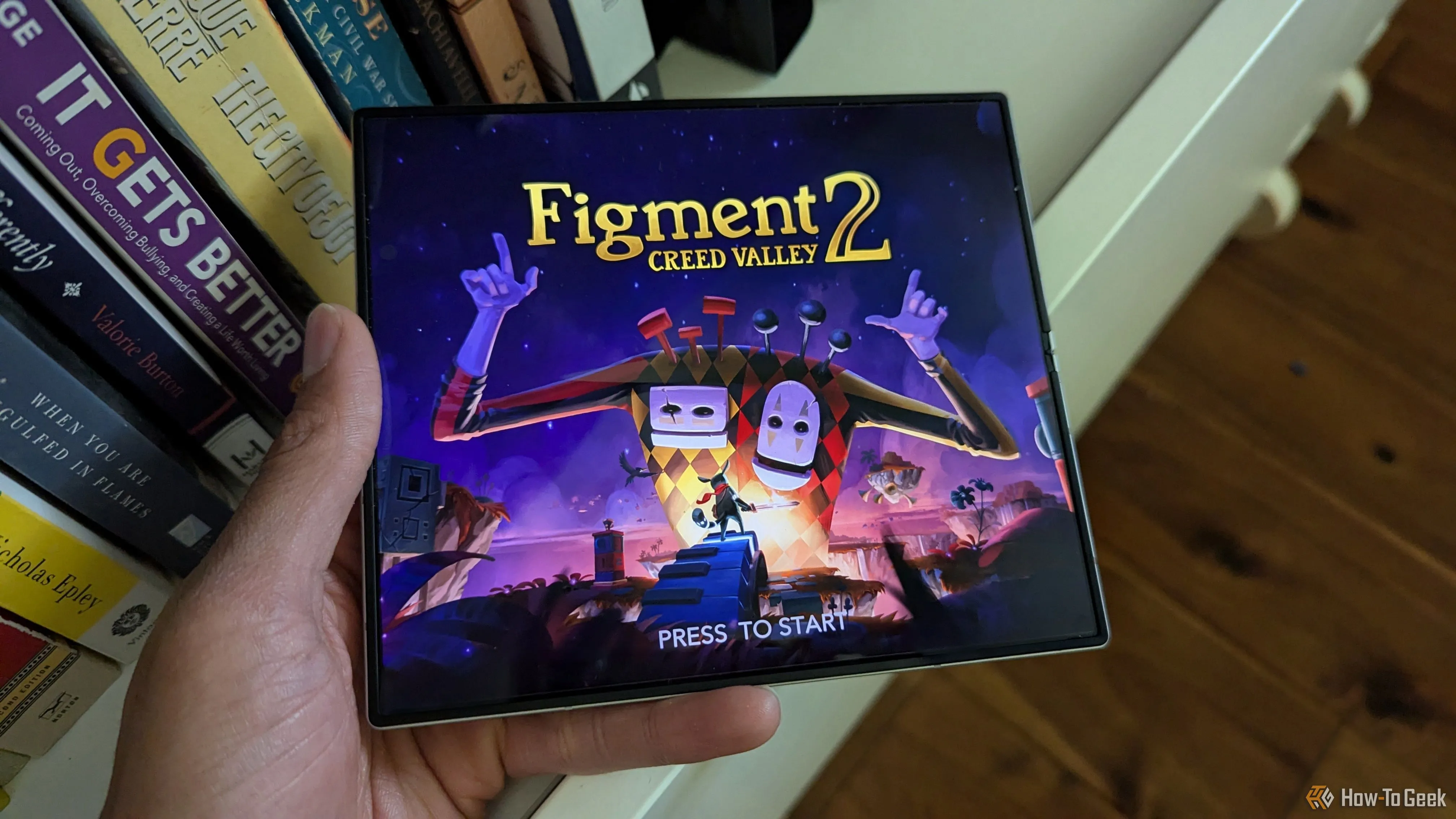 Game Figment 2: Creed Valley trên màn hình Galaxy Z Fold 6
