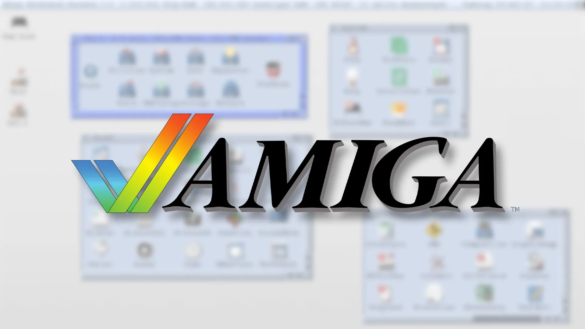 Giao diện hệ điều hành AmigaOS 3.2 với các cửa sổ đồ họa cổ điển, nhận bản cập nhật bất ngờ sau 34 năm