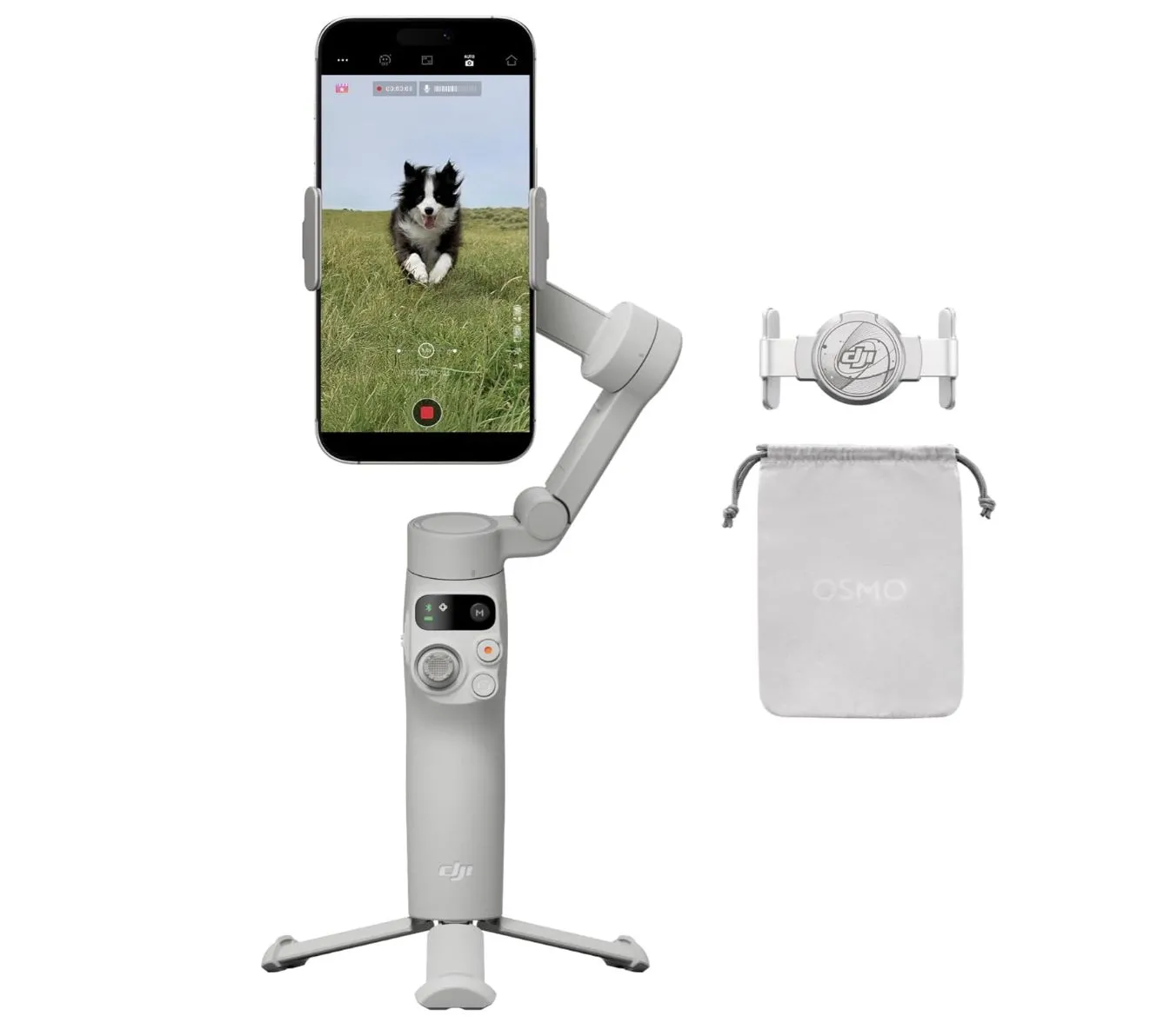 Gimbal DJI Osmo Mobile 7 màu đen