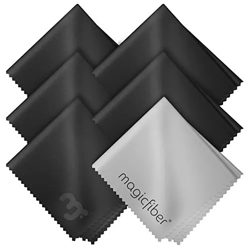 Gói khăn lau MagicFiber Microfiber gồm sáu chiếc, lý tưởng để làm sạch các thiết bị công nghệ như MacBook.